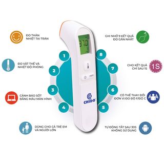 Nhiệt kế hồng ngoại Chido