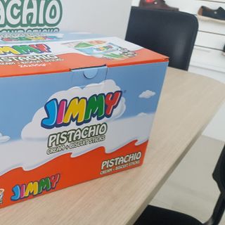 BÁNH QUE CHẤM KEM HẠT DẺ CƯỜI JIMMY