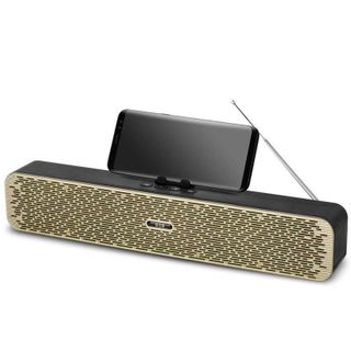 Loa bluetooth dài W608M có anten bắt FM khỏe