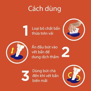 Bút Tẩy Vết Bẩn Quần Áo Tide To Go 10ml