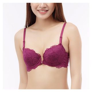 ÁO NGỰC NỮ REN BOYA 106CT CÀI TRƯỚC MÚT VỪA TẠO KHE NÂNG NGỰC