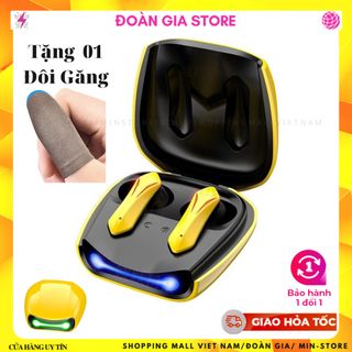 Tai nghe gaming không dây bluetooth Dogitek T33 thiết kế thời trang và không trễ âm (Bản quốc tế Mẫu L15 ,tặng găng tay)