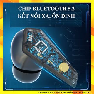 Tai nghe gaming bluetooth 5.2 Tai nghe không dây gaming M5 âm trầm kèm chế độ kép nhạc và game ( Bản quốc tế)