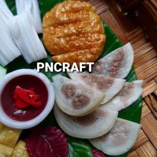 Quà lưu niệm Việt Nam - Đồ chơi mô hình món Bún Đậu Mắm Tôm