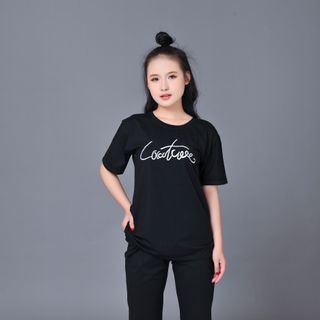Sét bộ nữ ,đồ bộ lững nữ thun coton 100% cao cấp ĐBL 04-ĐEN