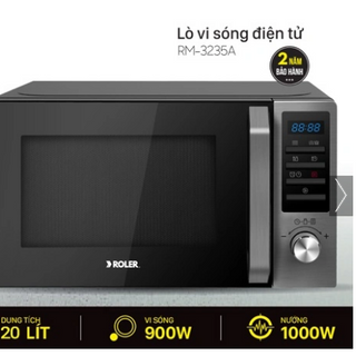 Lò vi sóng điện tử có nướng 20L Roler RM-3235A