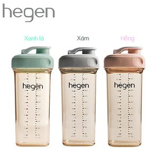 Bình uống nước Hegen PPSU 330ml đủ màu giá sỉ