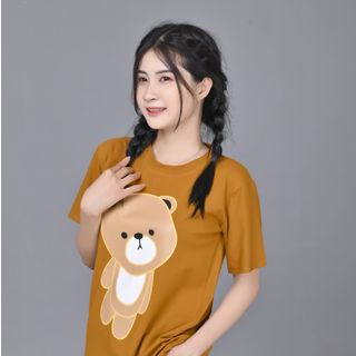 Sét bộ nữ ,đồ bộ lững nữ thun coton 100% cao cấp ĐBL 05-NÂU