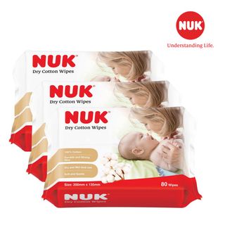 KHĂN VẢI KHÔ ĐA NĂNG NUK (80C) giá sỉ