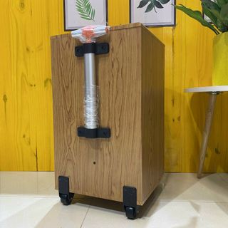 Loa kéo Kiomic K123 - Loa bass 3 tấc kèm 2 Micro âm thanh hay gia rẻ, Hàng chính hãng BH 6 tháng