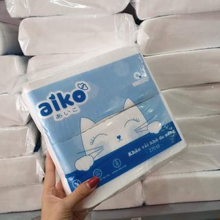 Khăn vải khô đa năng Aiko 270 tờ giá sỉ