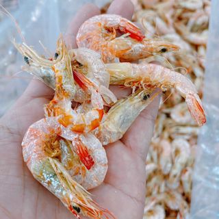 Khô tôm đất nguyên vỏ – Khô Cà Mau - HỘP 1kg