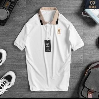 Áo thun Polo nam Hafos, vải cá sấu cotton cao cấp