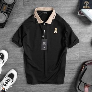 Áo thun Polo nam Hafos, vải cá sấu cotton cao cấp