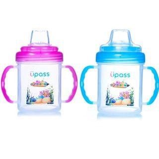 Cốc tập uống hai tay cầm đầu mềm 200ml UPASS - UP0737Y giá sỉ