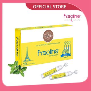 Fysoline - Nước muối sinh lý Kháng khuẩn Pháp - Hỗ trợ nghẹt mũi, viêm mũi, sổ mũi giá sỉ