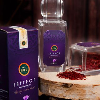 Saffron - Nhụy Hoa Nghệ Tây Kim Cương Vàng (1g/Hộp)