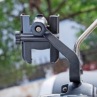 Giá Đỡ Điện Thoại Xe Máy C2 - Chất Liệu Inox Chắc Chắn Chống Rung Chống Cướp