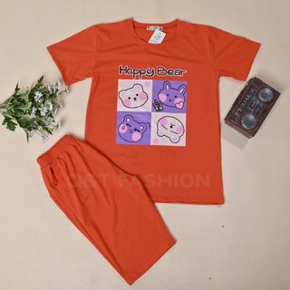 Sét bộ nữ ,đồ bộ lững ngố nữ thun tici ,thời trang xuân hè BL 09- CAM ĐẤT