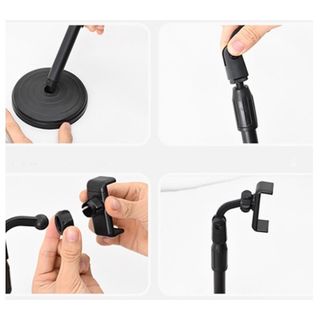 Giá Đỡ Điện Thoại Đa Năng Livestream, Chụp Ảnh, Xem Video,... Xoay 360 Độ