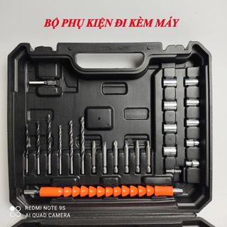khoan pin 36V hàng của đức siêu khỏe - có chế độ búa khoan tường bê tông