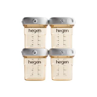 [CHÍNH HÃNG] Bình trữ sữa và thức ăn Hegen PPSU 150ml - 240ml (nắp màu trắng) giá sỉ