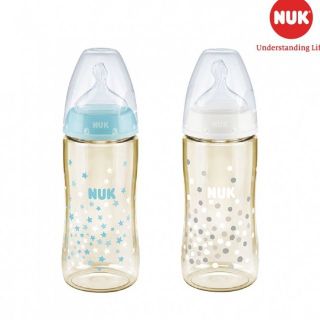 (Chính hãng) Bình sữa NUK Premium Choice+ nhựa PPSU núm ti silicon 150ml 300ml giá sỉ