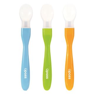 Thìa Ăn Dặm Silicone Siêu Mềm Cán Dài Upass UP3039Y giá sỉ