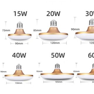 Đèn led đĩa bay 50w đui E27 CREALED bảo vệ mắt tiết kiệm điện