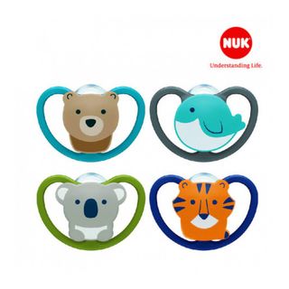 (Chính hãng) Bộ 2 ti giả NUK Space Silicone từ 0-36m giá sỉ