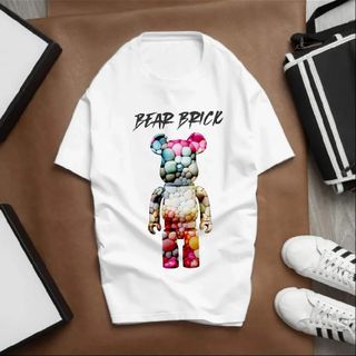 Áo thun nam size lớn, bigsize 75 - 125kg - Gấu bearbrick