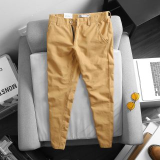 Quần dài kaki hàn quốc thanh niên body vải co giãn tốt size 29-36