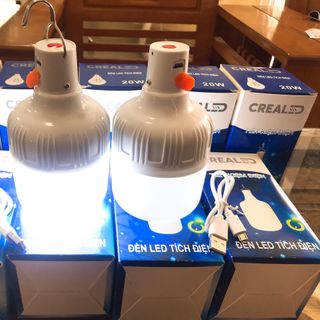 Đèn led tích điện CREALED 30W pin lithium siêu sáng siêu bền
