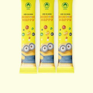 Siro ăn ngon MINION Happy 30 gói - 10ml/gói - Hàng chính hãng - Giá Sỉ từ 5 hộp
