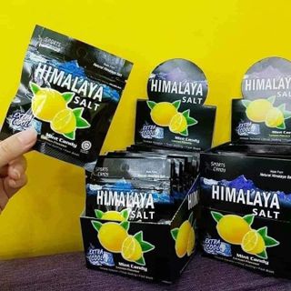 Kẹo ngậm chanh muối HYMALAYA (Hộp 12 gói*180g)