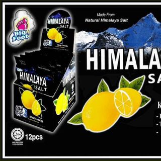 Kẹo ngậm chanh muối HYMALAYA (Hộp 12 gói*180g)