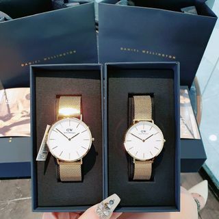 ĐỒNG HỒ DANlEL WELLlNGTON COUPLE LƯỚI CAO CẤP