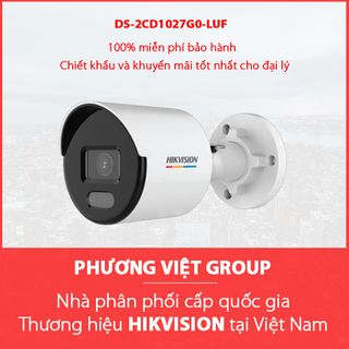 Camera IP 2MP thân trụ DS-2CD1027G0-LUF giá sỉ