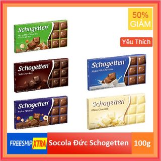 Socola Đức Schogetten 100g (5loại) giá sỉ