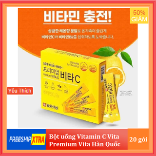 Bột uống Vitamin c Vita Premium Vita Hàn Quốc (20 gói) giá sỉ