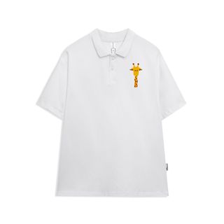 Áo polo nữ form rộng, áo thun polo nữ có cổ đẹp chất cotton form unisex PL026 Miucho in hình họa tiết