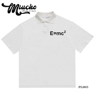 Áo polo nữ form rộng, áo thun polo nữ có cổ đẹp chất cotton form unisex PL003 Miucho basic
