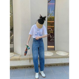 Áo phông nữ form rộng tay lỡ unisex đẹp, áo thun nữ form rộng tay lỡ unisex cotton hàn quốc AT048 Miucho in hình