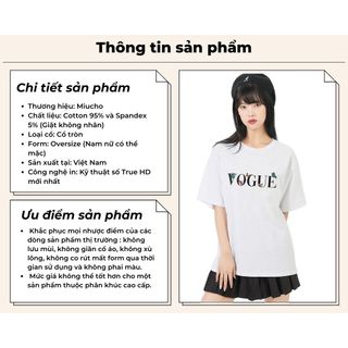 Áo phông drew nữ form rộng tay lỡ unisex, áo thun drew nữ form rộng tay lỡ unisex cotton AT135 Miucho in logo