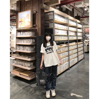 Áo thun form rộng nữ tay lỡ oversize, áo form rộng nữ hàn quốc chất vải cotton AT152 Miucho in hình hoạ tiết