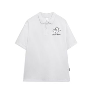 Áo polo nữ form rộng, áo thun polo nữ có cổ đẹp chất cotton form unisex PL035 Miucho in hình họa tiết