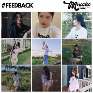 Áo thun form rộng nữ tay lỡ oversize, áo form rộng nữ hàn quốc chất vải cotton AT226 Miucho in hình hoạ tiết