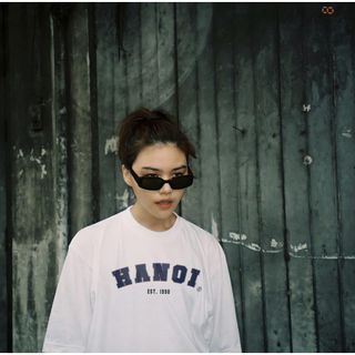 Áo phông nữ form rộng tay lỡ unisex đẹp, áo thun nữ form rộng tay lỡ unisex cotton hàn quốc AT053 Miucho basic tee
