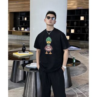 Áo thun nữ form rộng đẹp tay lỡ kiểu hàn quốc, áo phông nữ form rộng unisex vải cotton AT236 Miucho in họa tiết