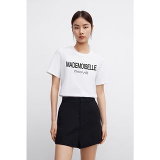 Áo thun nữ cổ tròn chất liệu cotton mềm mại form regular AR004 Miucho basic
